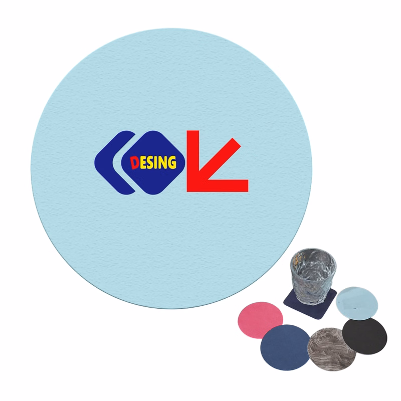 3.5" Round Paper Coasters