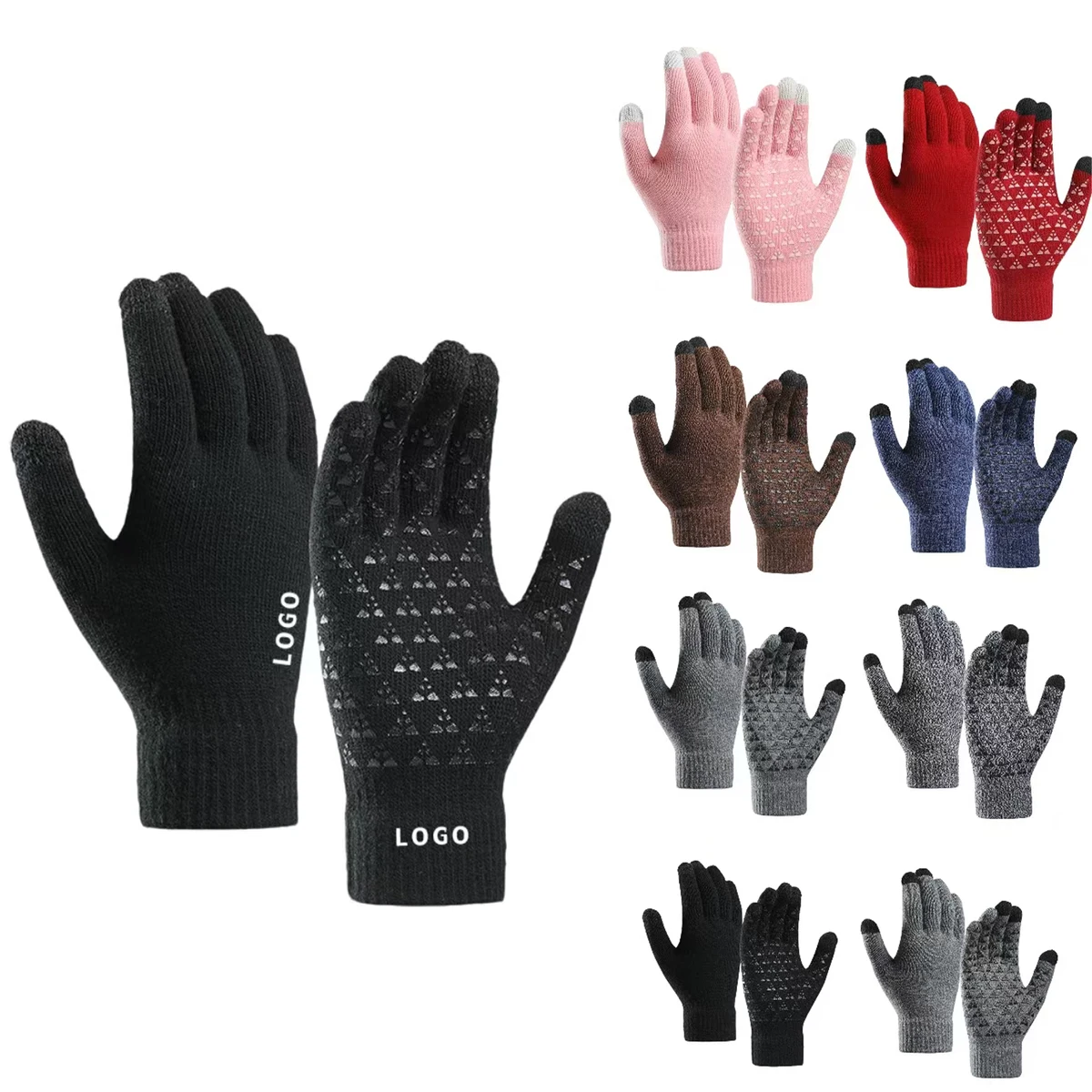 Winter Knit Gloves 1