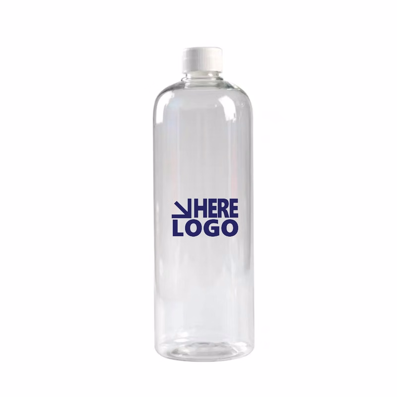 32 OZ Clear Plastic Bottle