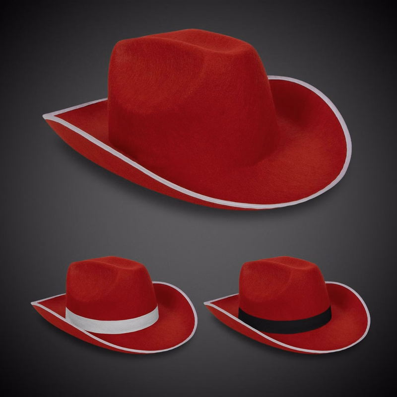 Red Cowboy Hat(Blank)