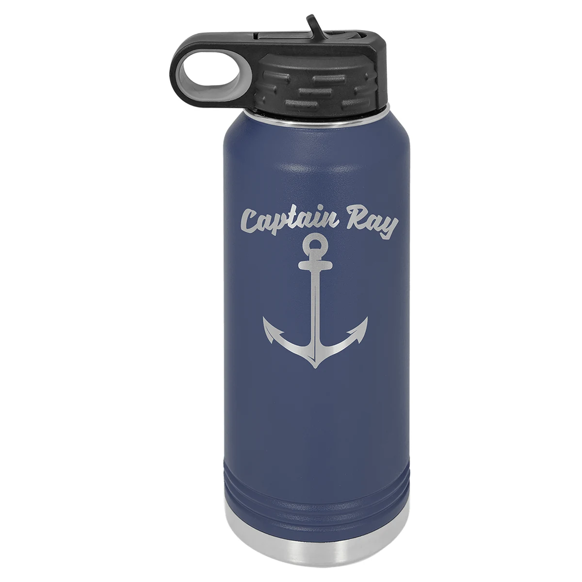 Polar Camel 32 oz. Navy Blue Water Bottle 1