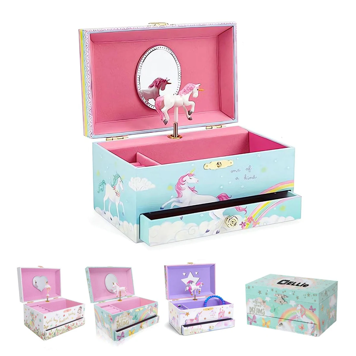 Musical Jewelry Organizer Box 1