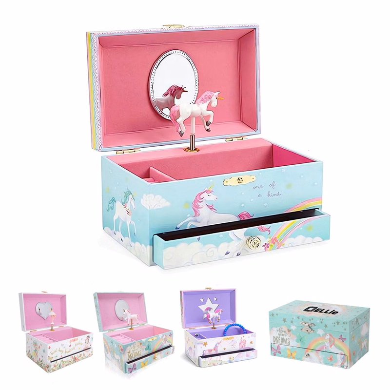 Musical Jewelry Organizer Box