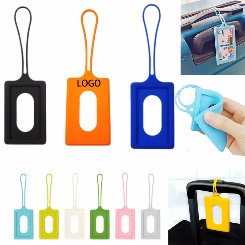 Waterproof Silicone Luggage Tags