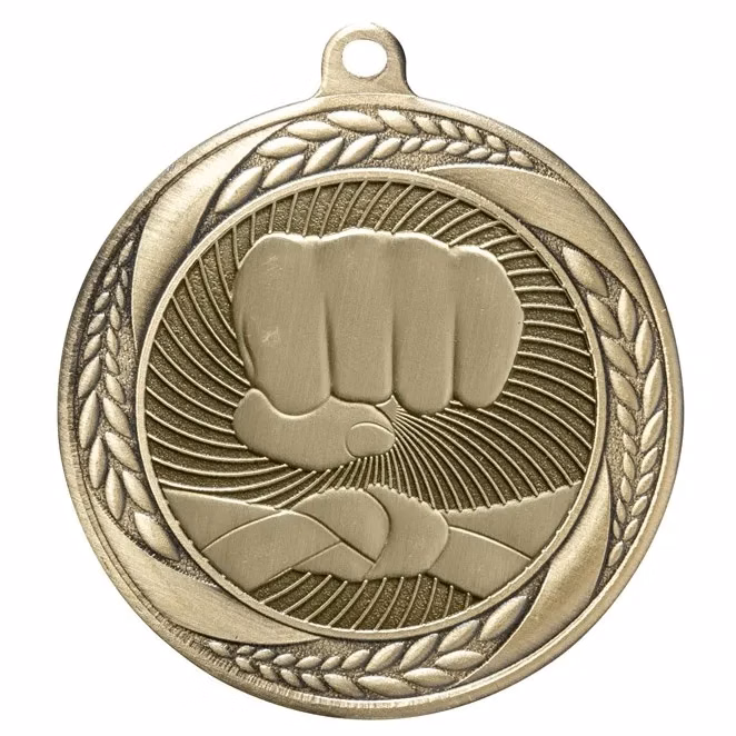 Laurel Wreath Karate Medal