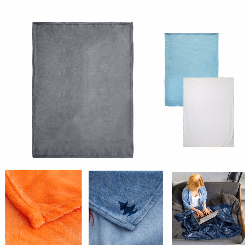 Cushy Flannel Comfort Blanket
