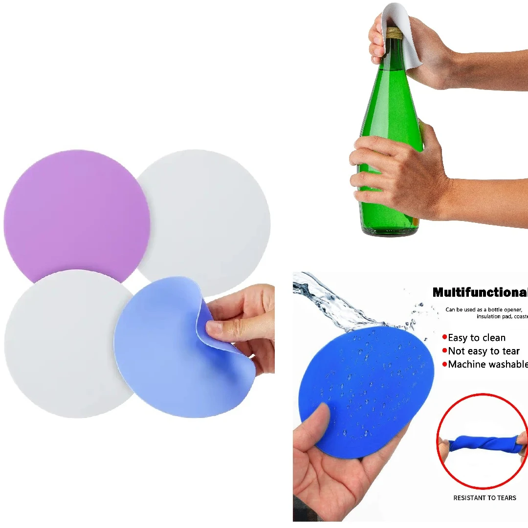 Multifunctional Insulated Silicone Can Opener Pad 1