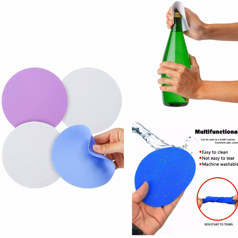 Multifunctional Insulated Silicone Can Opener Pad