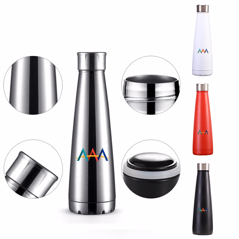 18.5 Oz. 18/8 Stainless Steel Water Bottle Thermos