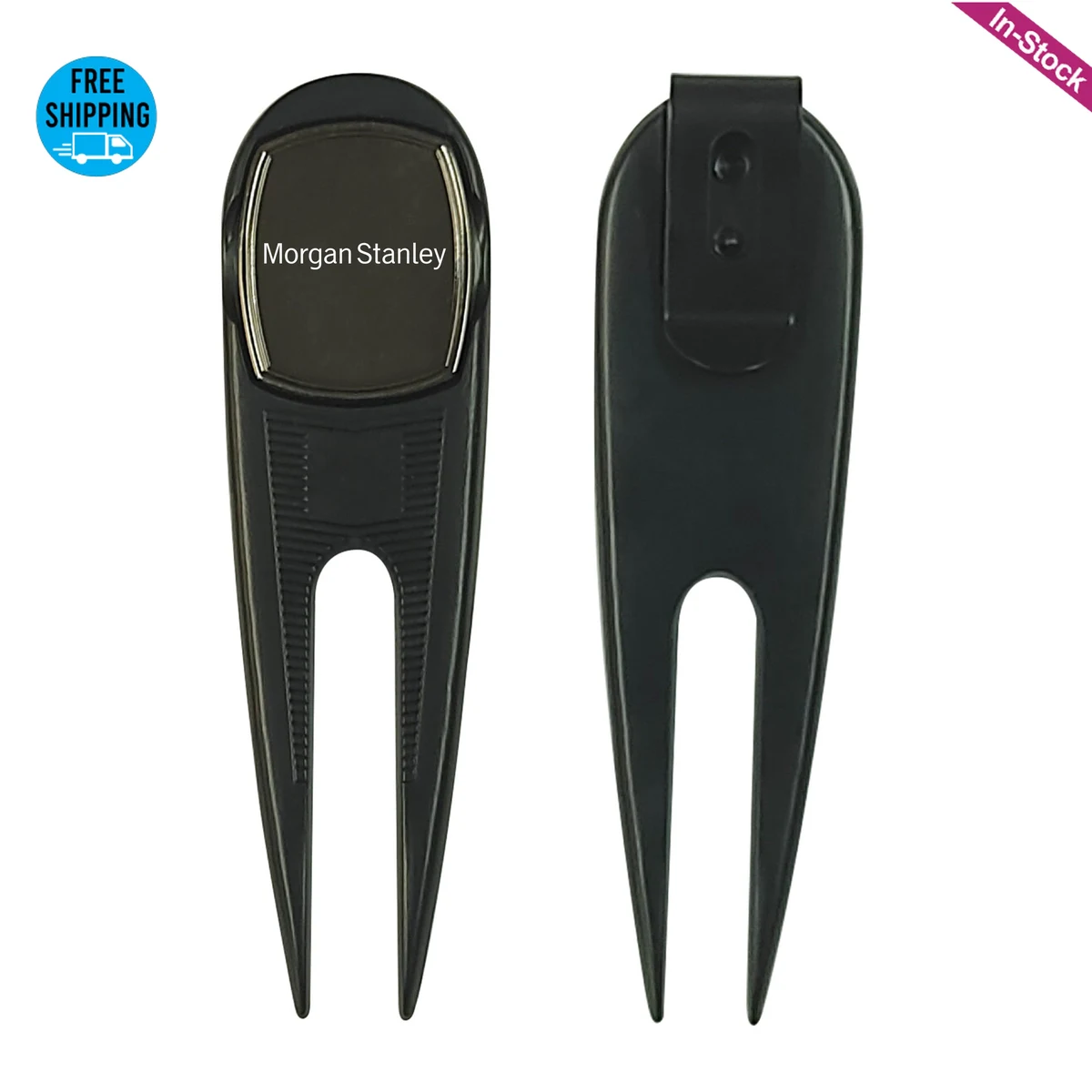 Metal Golf Divot Repair Tool with Ball Marker 1
