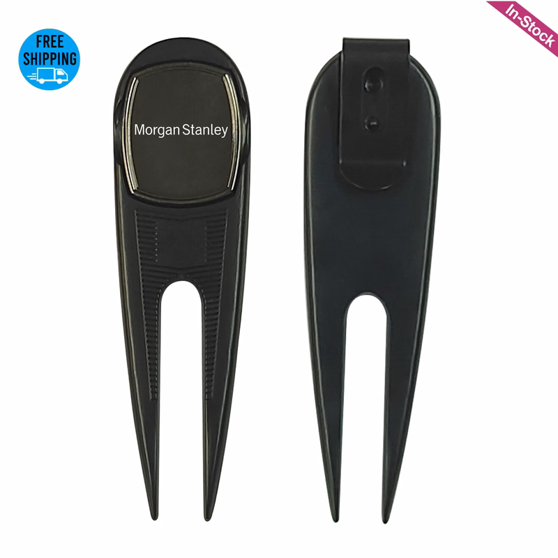 Metal Golf Divot Repair Tool with Ball Marker