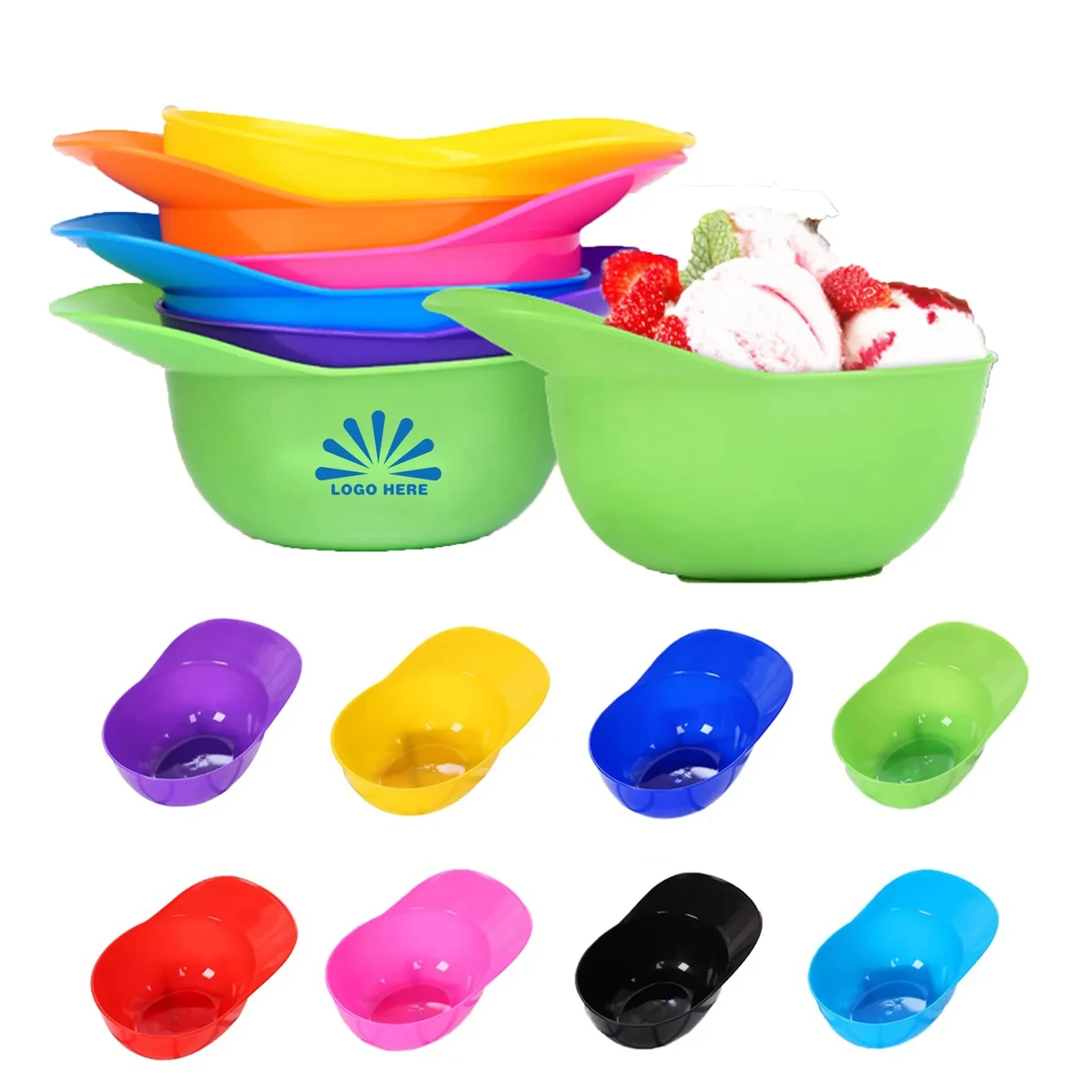 Ice Cream Helmet Bowl MOQ 100PCS" 1