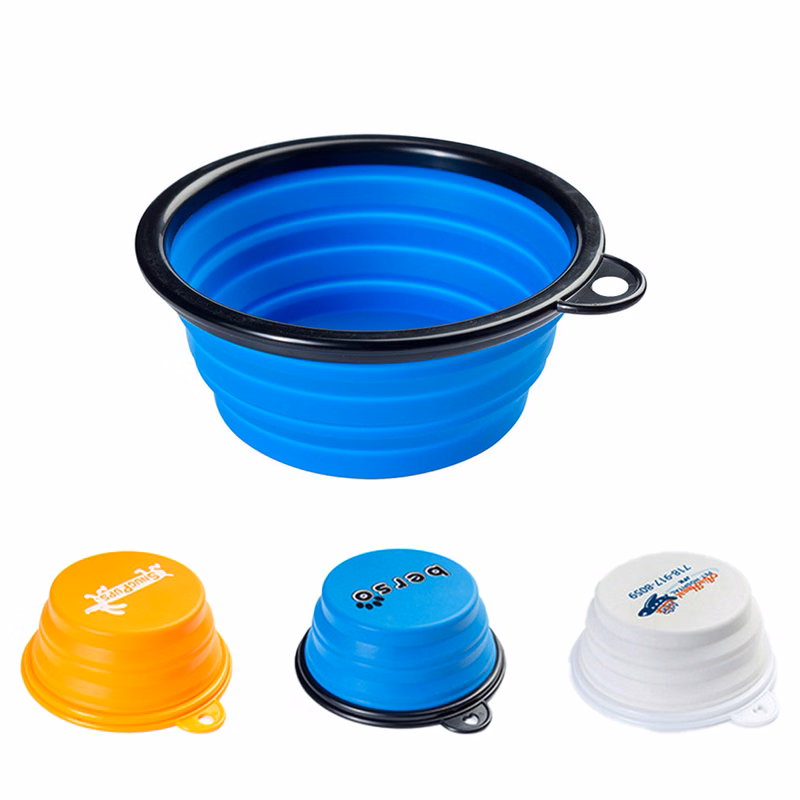 1000ml Silicone Collapsible Dog Bowl