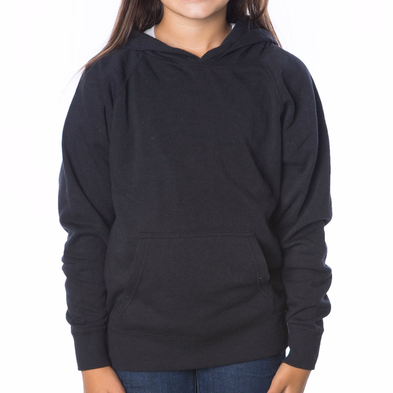 Independent Trading Company Youth Lightweight Special Blend Raglan Hooded Pullover