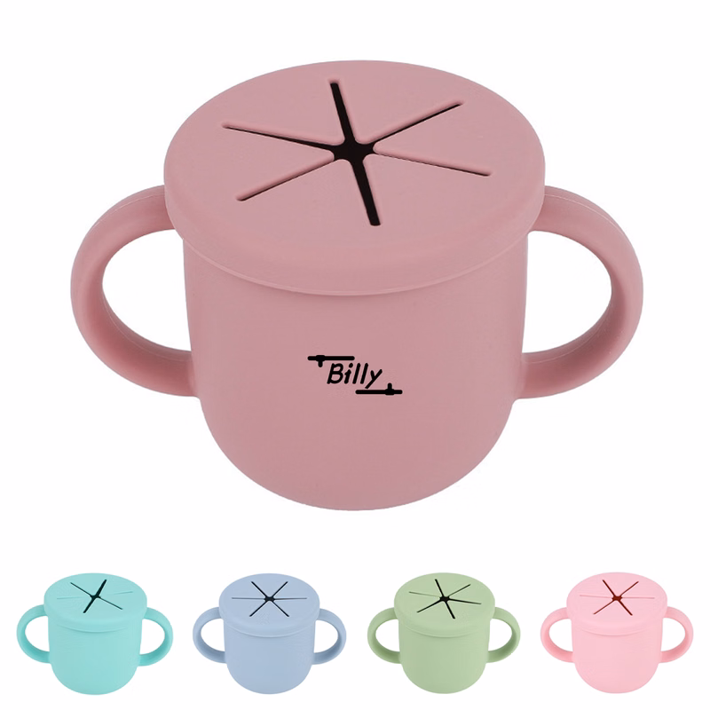Silicone Snack Cups Food Containers for Toddlers