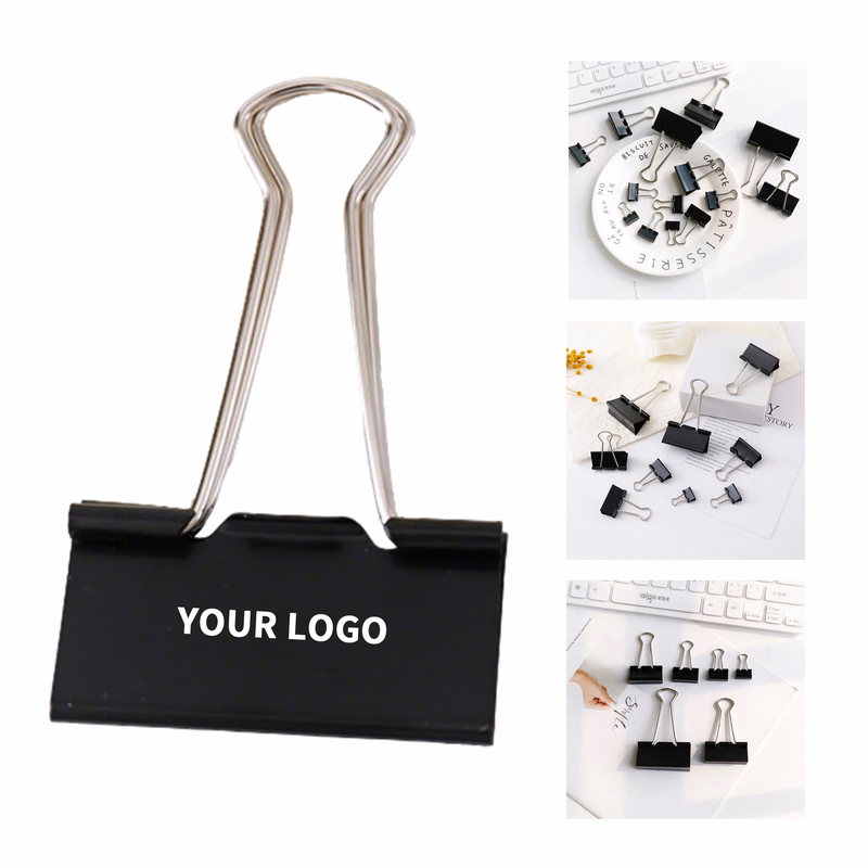 Metal Handle Binder Clip 2" Capacity