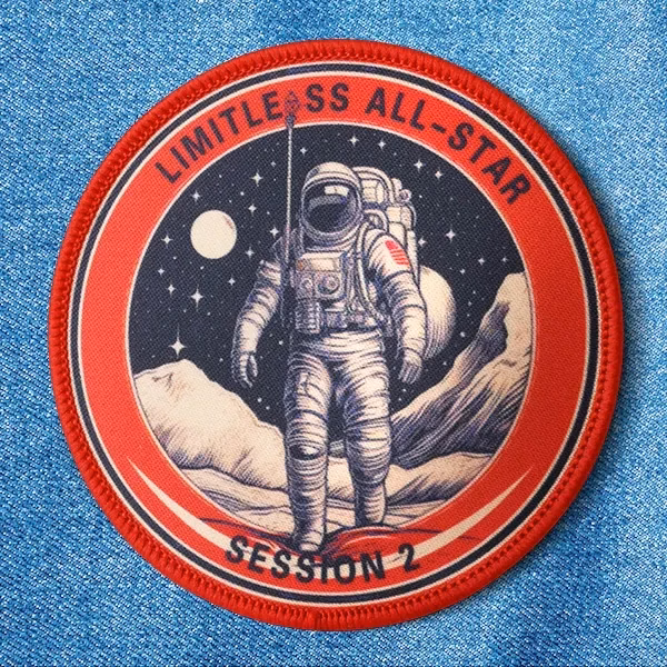 2" Custom Dye Sublimated Printed Logo Patches