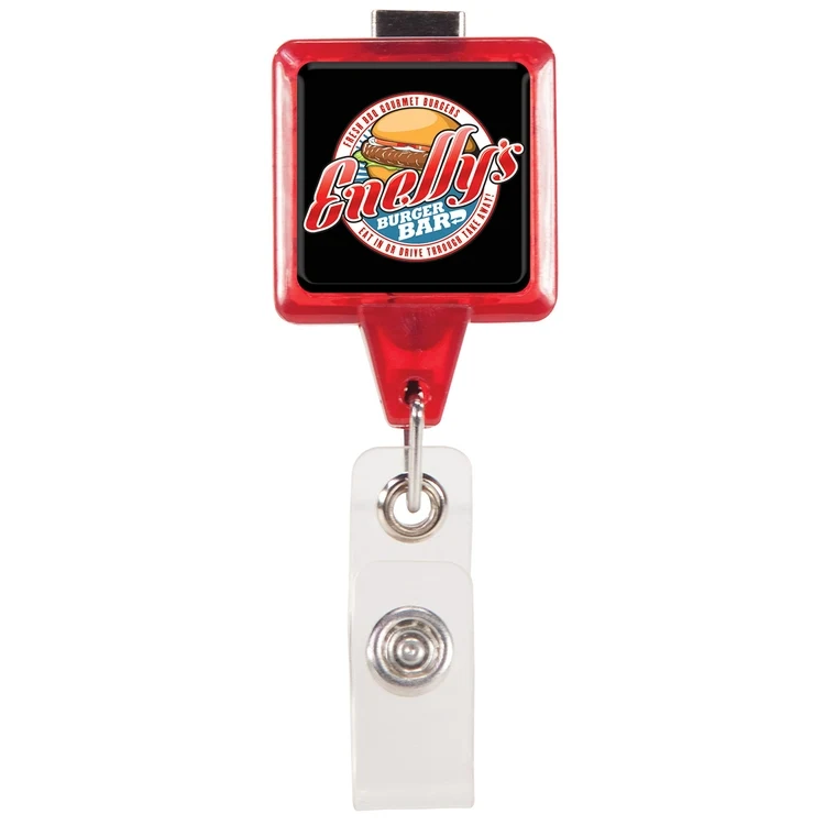 Square Badge Holder 1
