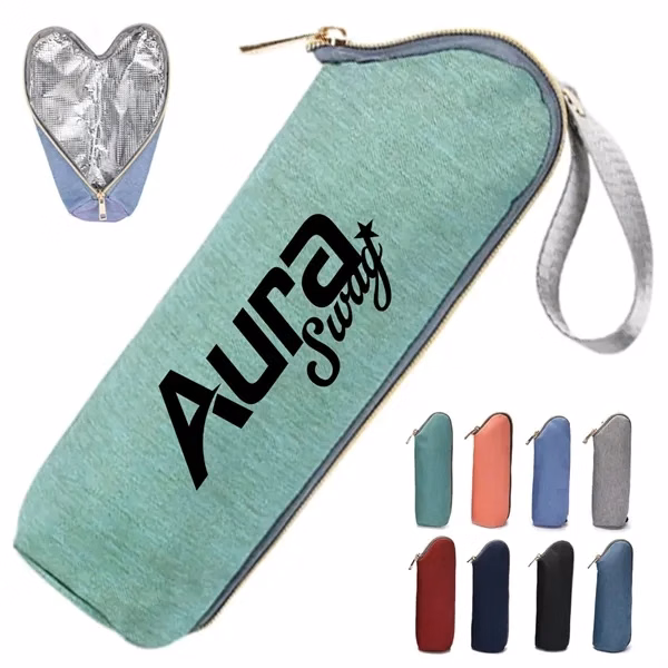 Custom Insulated Baby Bottle Holder Bag with Stroller Strap — Parent Essential