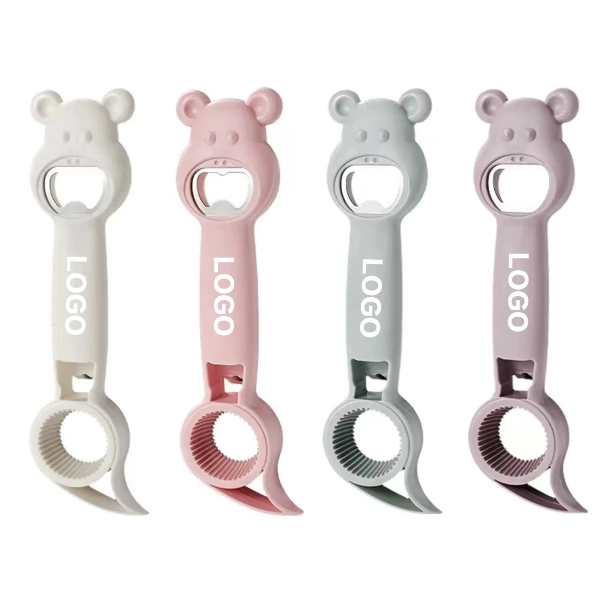 Bear Shaped 4-In-1 Multi Tool Opener 1