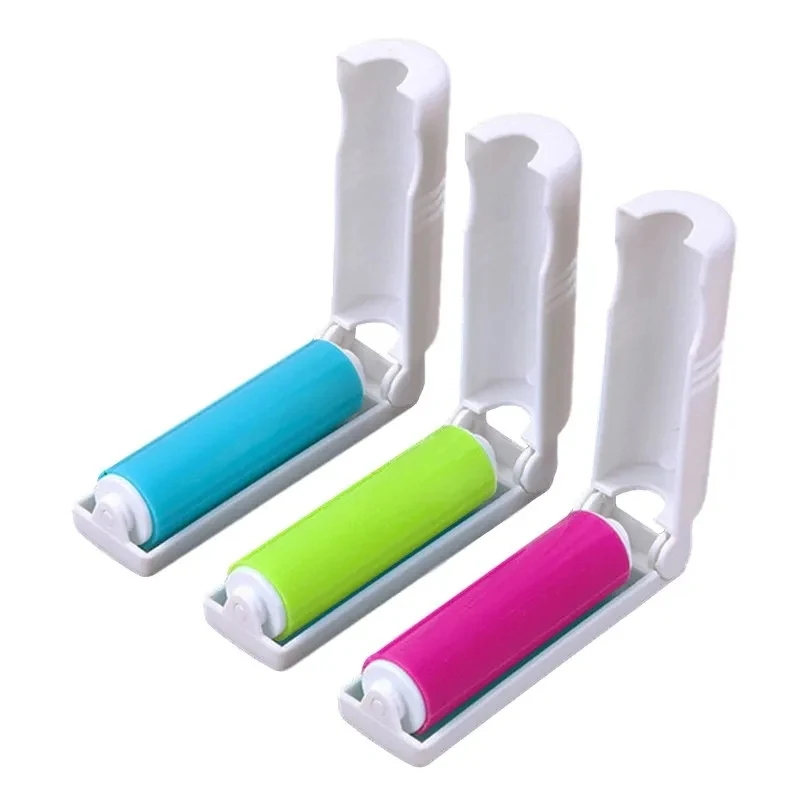 Mini Lint Roller Brush Hair Fabric Remover 1