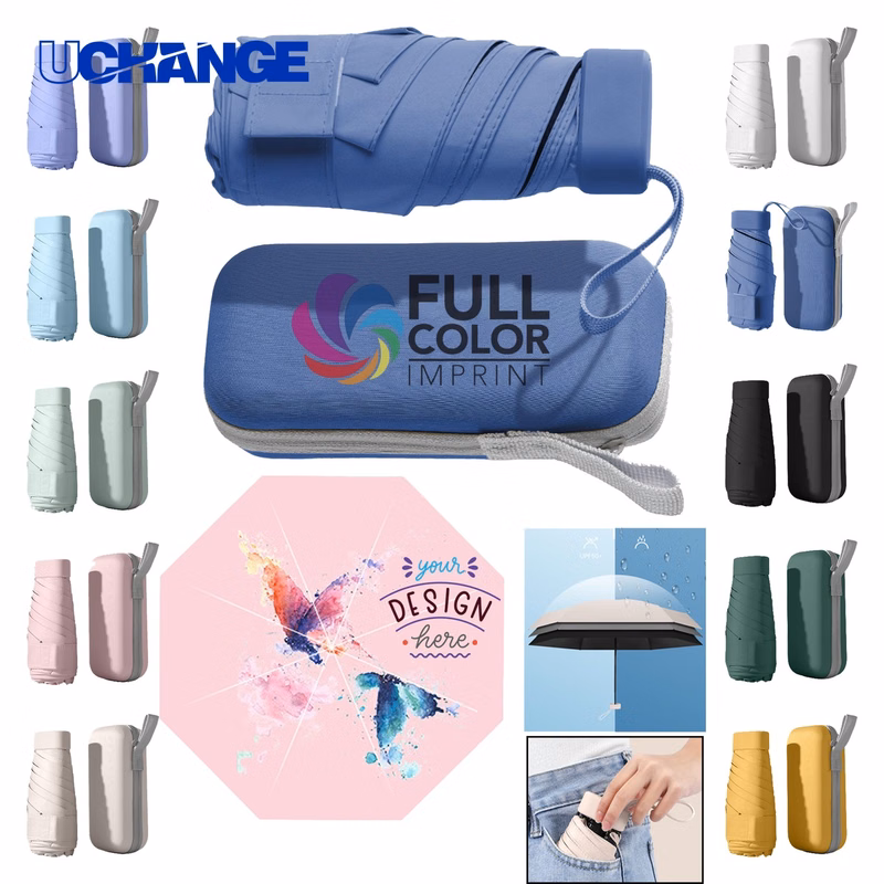Travel Ready Folding Umbrella for Rain