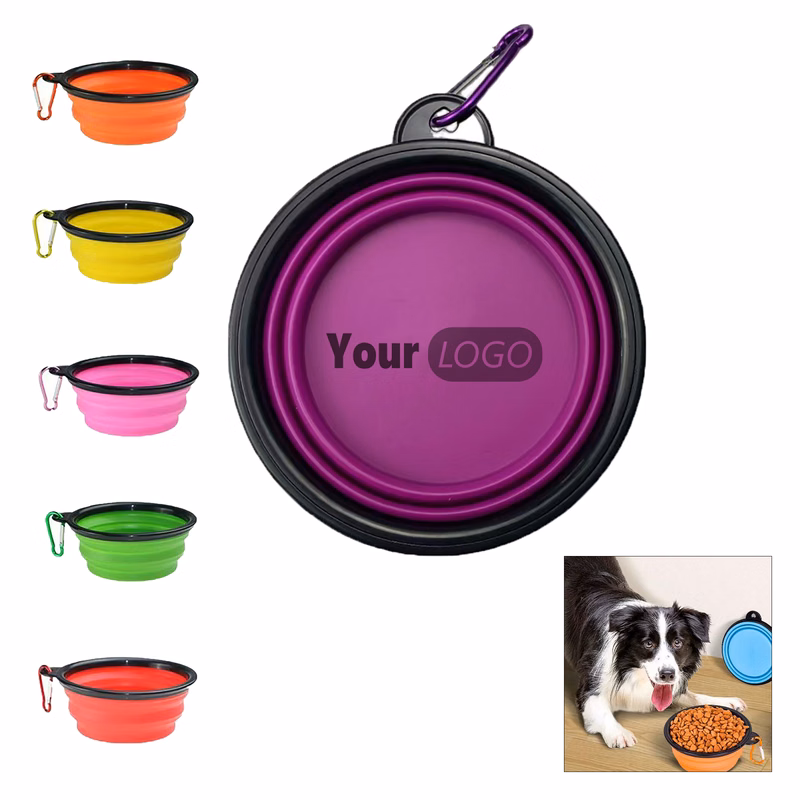 Portable Pet Feeding and Watering Bowl