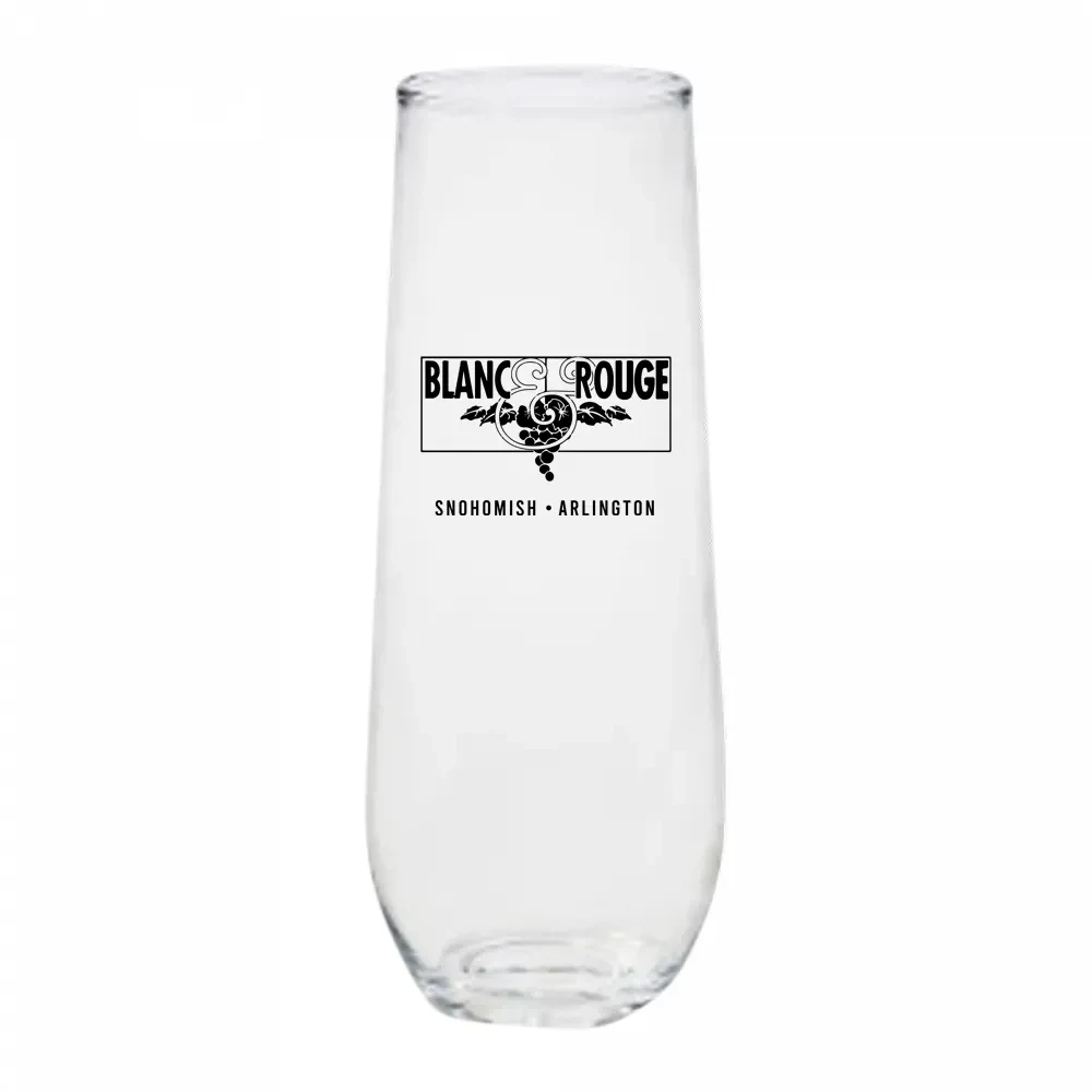 9oz. MS Plastic Stemless Champagne Flute 1