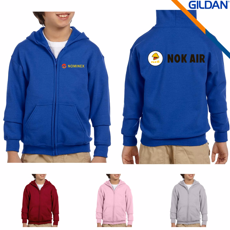 Gildan® Heavy Blend Youth Full Zipper Sweatshirts