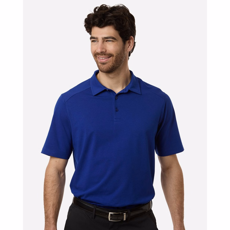 Men's Seaton Pebble Textured Polo - DG102