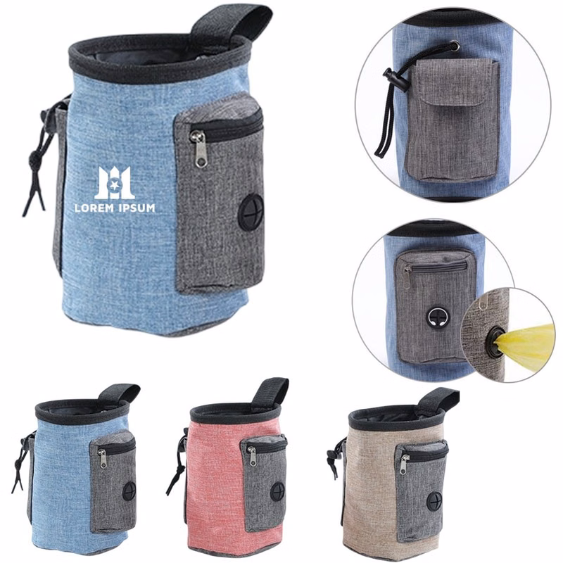 Multi-Pocket Pet Treat Pouch for Walking