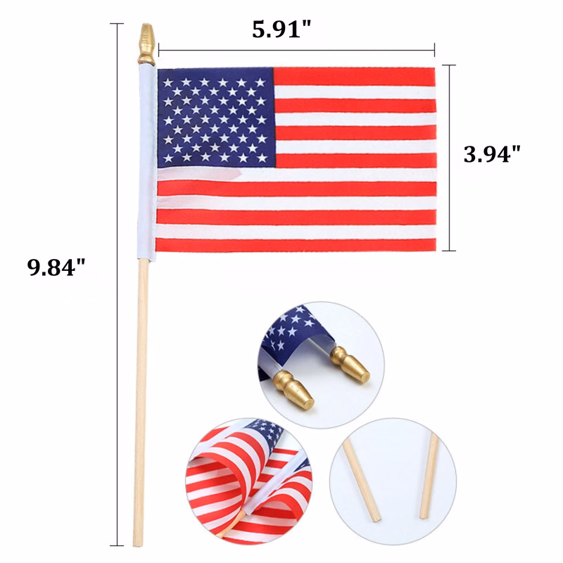 Polyester Patriotic American Flag