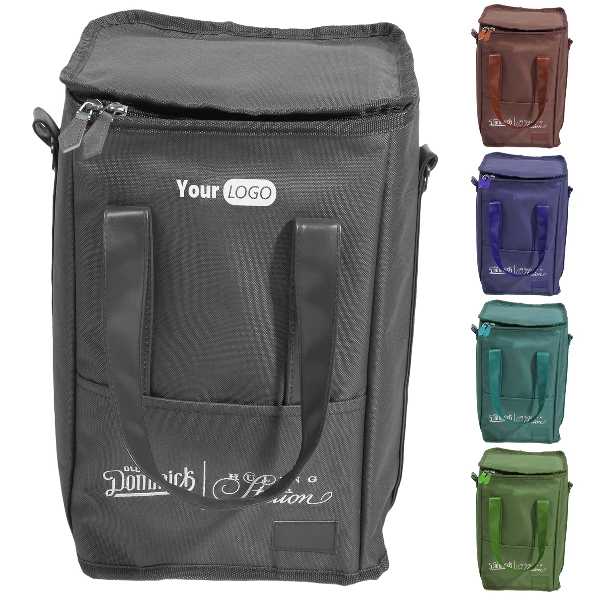 Nylon Chic Insulated Lunch Bag 1