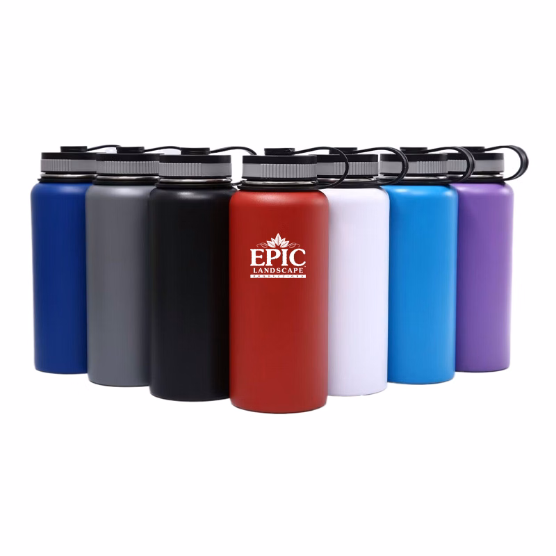 40 Oz Stainless Steel Vacuum Insulated Travel Water Bottle with Lid