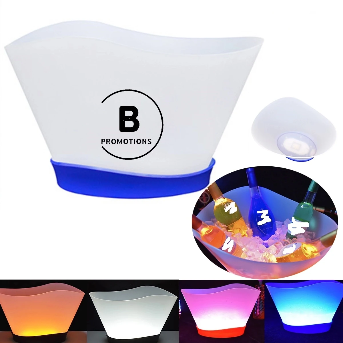 12L Led Wine Ice Bucket 1