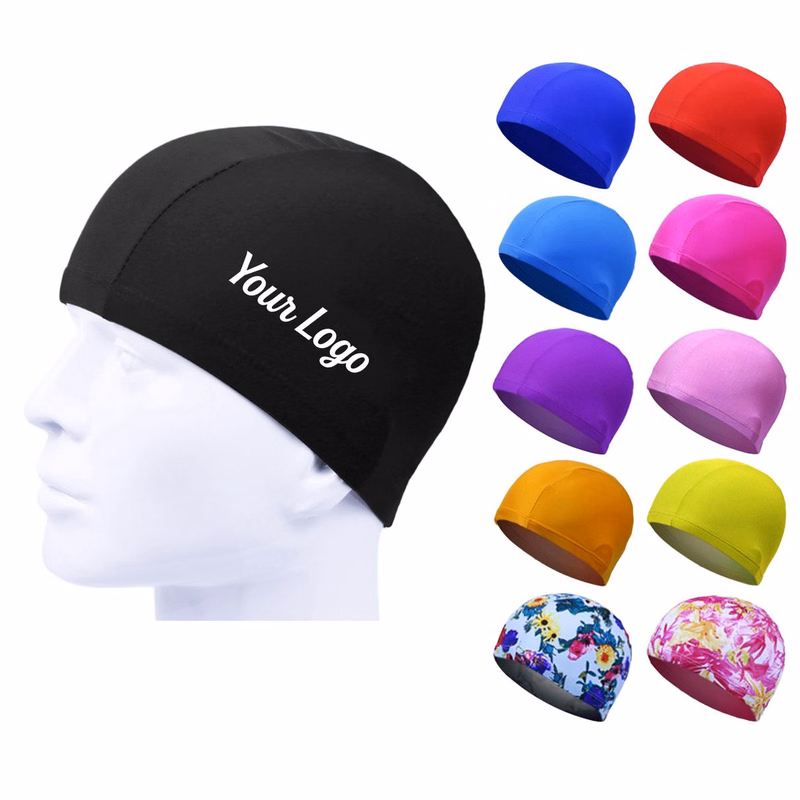 Elastic Fabric Swimming Cap