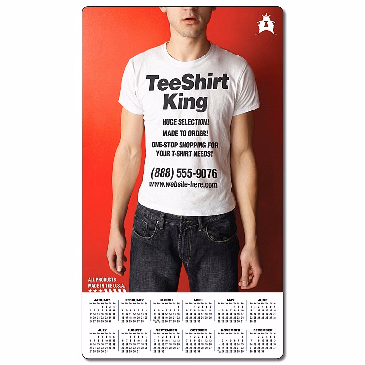 Laminated Card - 4x7 Round Corners - Repositionable Sticky Back