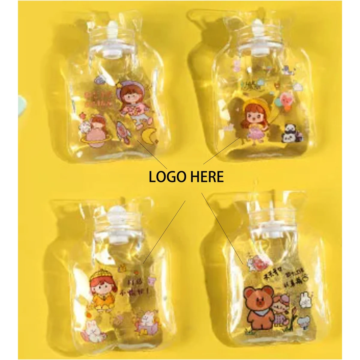 Pvc Hot Water Bag For Cramps 1