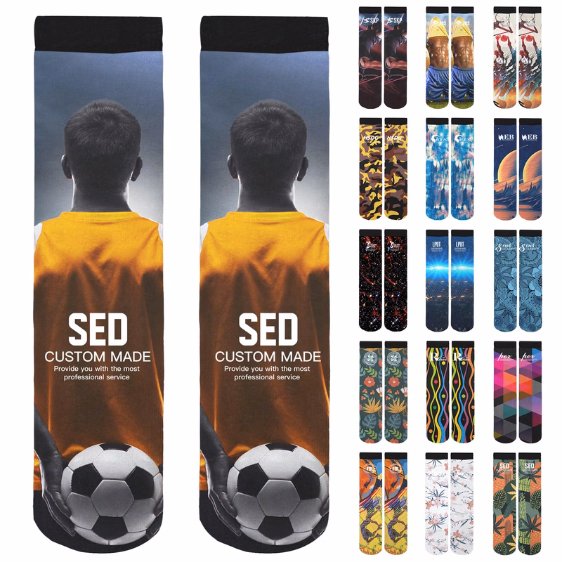360° Full Color Sublimated Socks