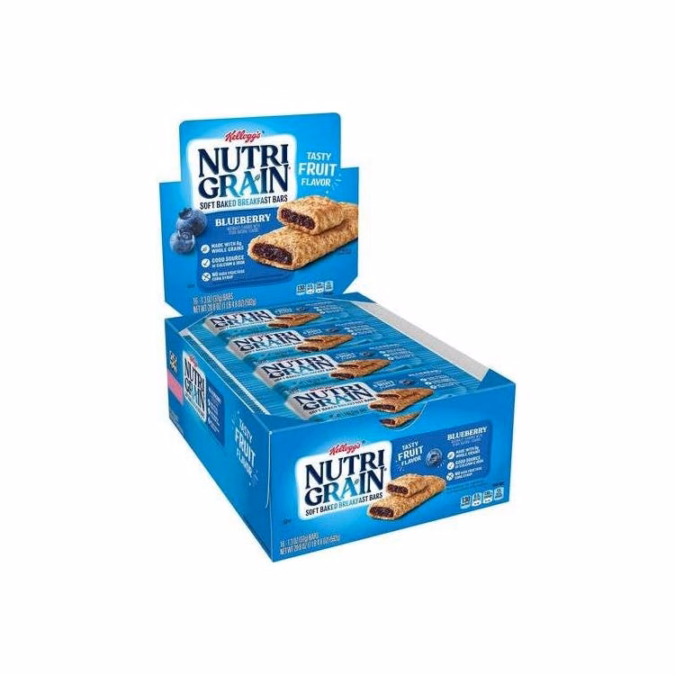 Nutri-Grain Breakfast Bars - Blueberry 1.3 oz 16 Box