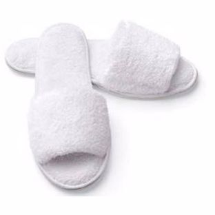 Men's Open Toe Waffle Slippers(Overseas - Embroidered)