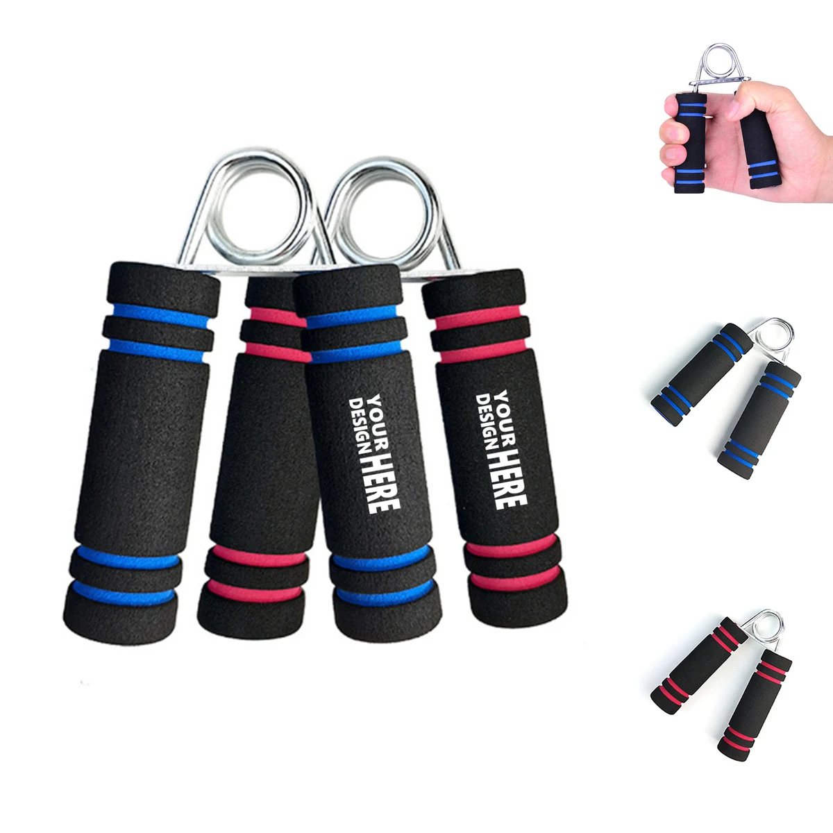 Soft Foam Hand Workout Grippers MOQ 50 1