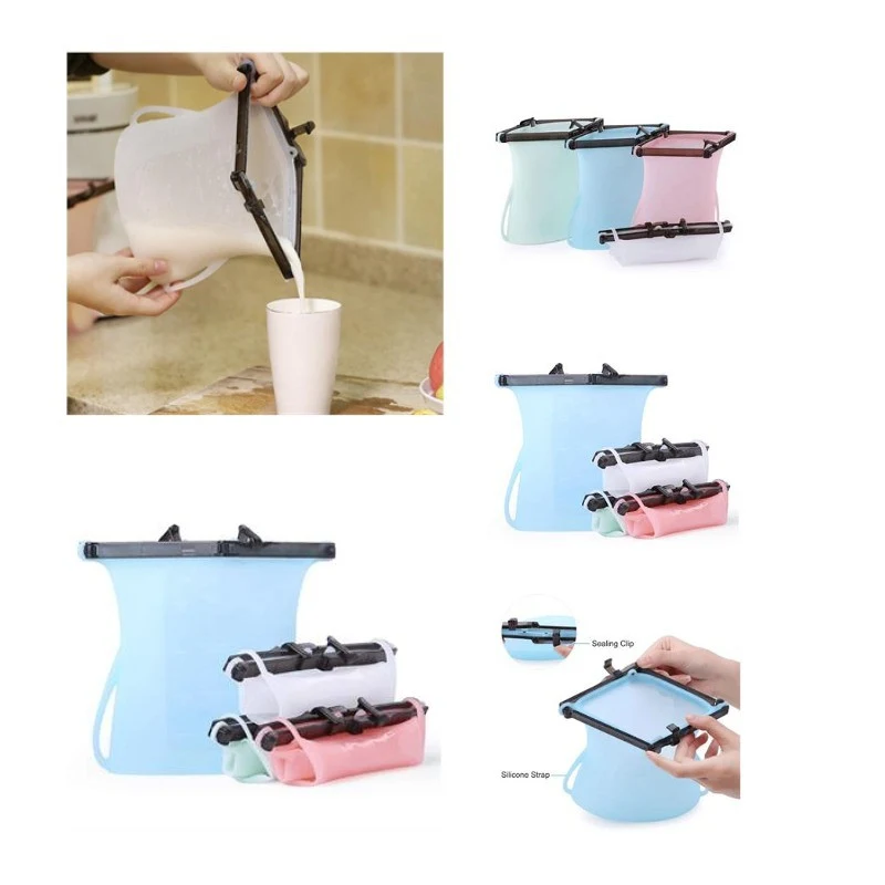 Food Container Silicone Fruit Bag 1