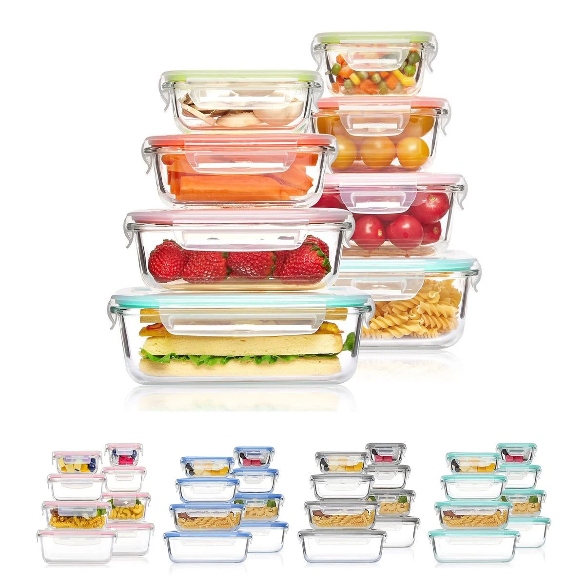Glass Food Storage Container 1