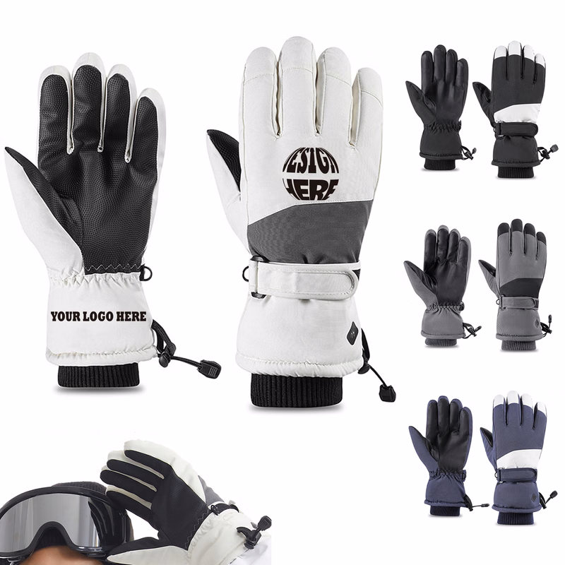Thermal Waterproof Winter Gloves with Fleece Lining