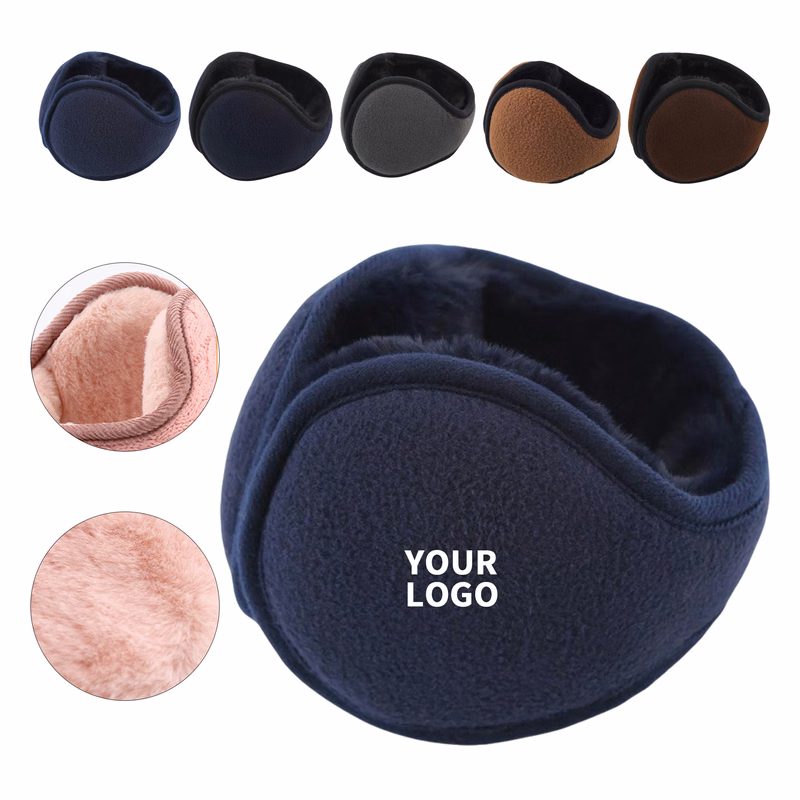 Fleece Ear Warmer With Adjustable Fit 5.2" Diameter