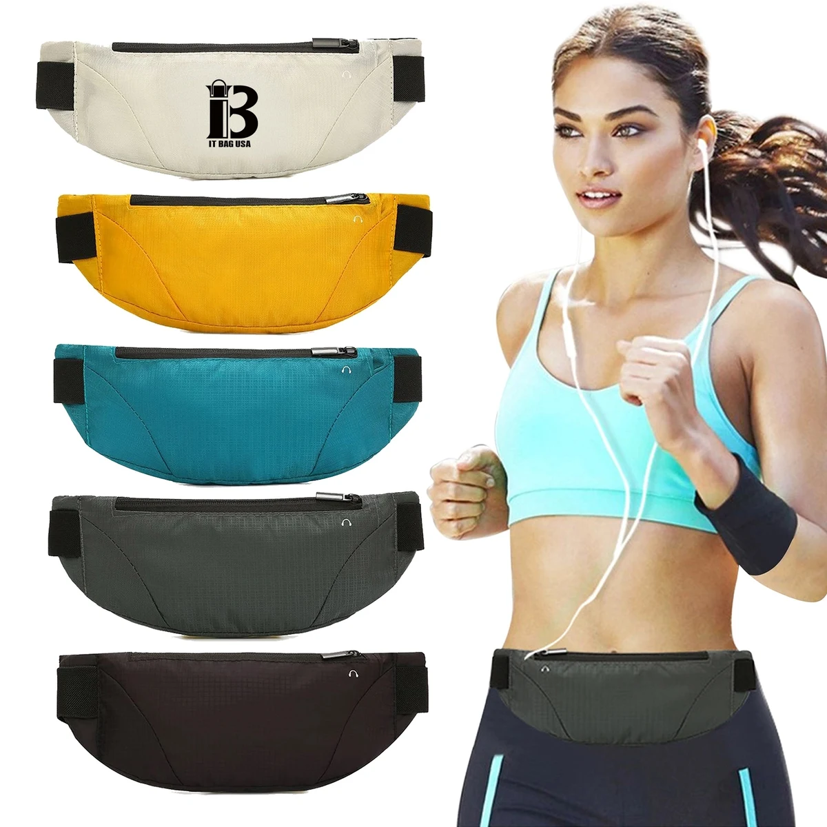 Large Crossbody Sports Belt Bag 1