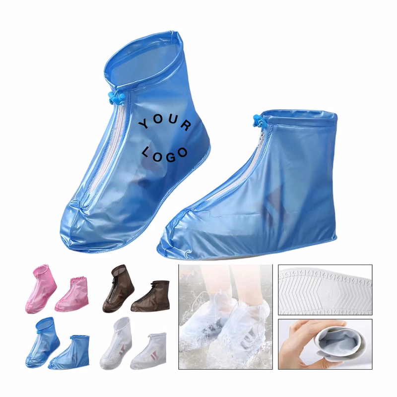 Waterproof PVC Shoe Cover with Elastic Fit