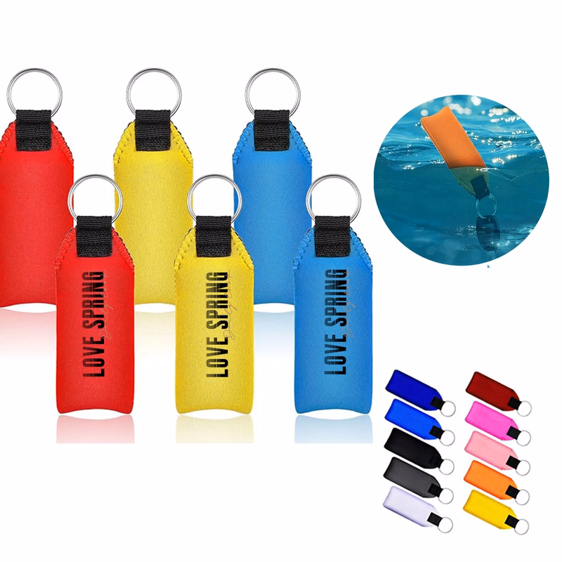 Floating Keychain Suitable for Boating Fishing Printed LOGO