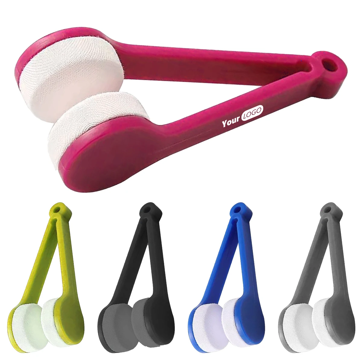 Plastic Portable Double-Sided Glasses Cleaner ?C Effortless Lens Maintenance 1